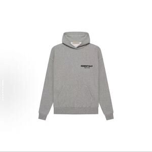 Fear of God Essentials Hoodie Dark Oatmeal Relaxed Silhouette